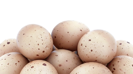 Brown Speckled Eggs Stacked