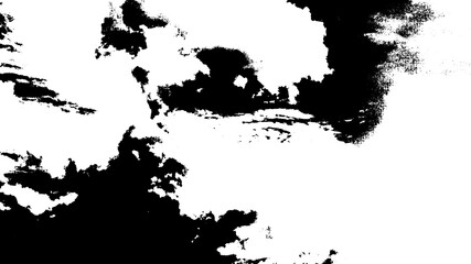 Modern Black Minimalist Silhouette Texture