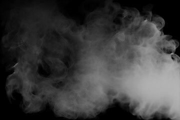 Abstract Smoke Fog Texture with Soft Vapor Motion