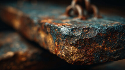 Justice scale metal beam close-up revealing aged patina, fine scratches, equilibrium markings, controlled studio lighting, symbolic balance composition for law, ethics, and 