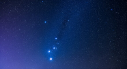 Majestic Deep Space Background featuring Vibrant Nebula and Star Field