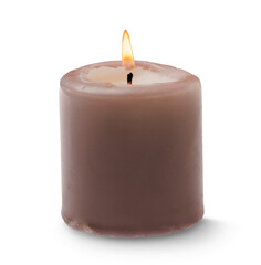 Candle isolated on transparent background