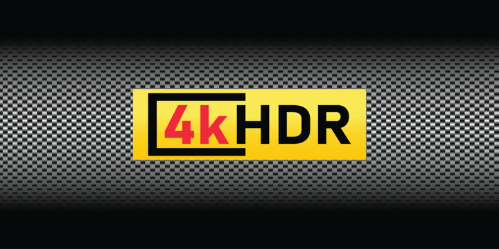 4K HDR Gold Label Badge On Metallic Grilled Texture Background For Premium Tech Imagery.
