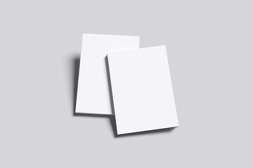 Book Cover Mockup Blank