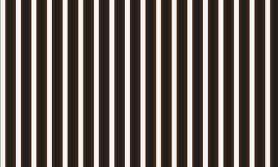 Obraz premium Repeating vertical stripes pattern in dark brown white and black colors background