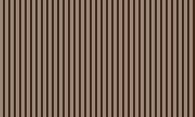 Obraz premium Seamless pattern of vertical brown and beige stripes alternating in width and shade background