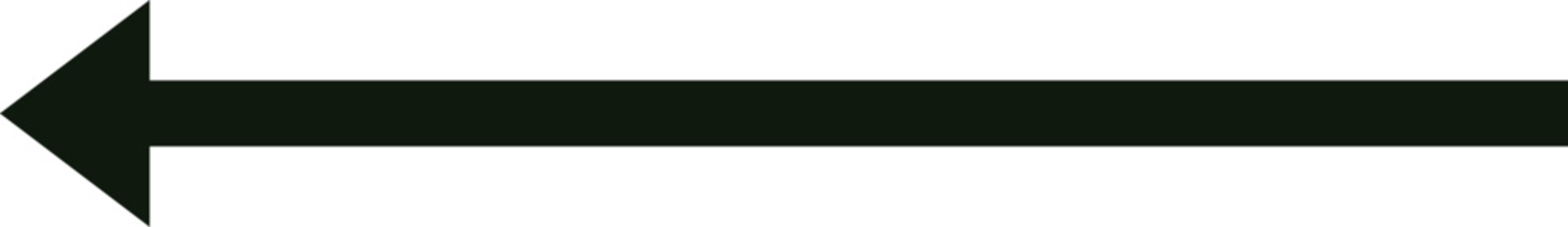 Three Horizontal Parallel Arrows Pointing Left and Right, Black Minimalist Directional Vector Set