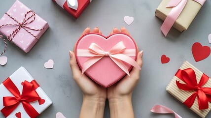 gift box with heart
