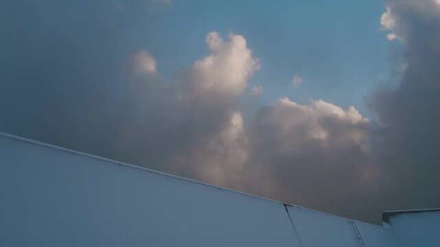 冬の積雲