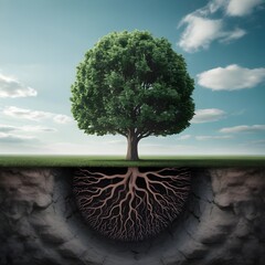The Foundation of Life: Deeply Rooted Strength