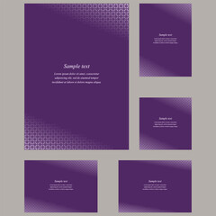 Fototapeta premium business card design vector