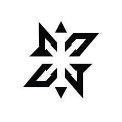 Obraz premium Generate sharp angular pictograms for bold confident visual communication On white Background Vector illustration
