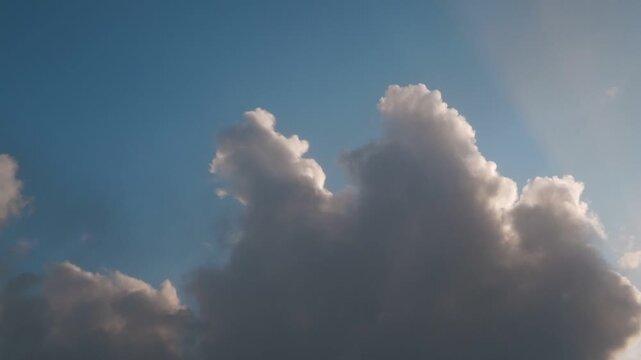 冬の積雲