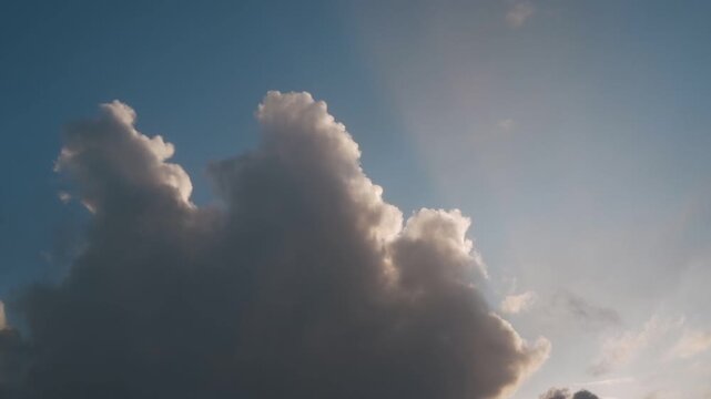 冬の積雲