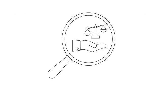 Justice System Under Scrutiny - A Visual Exploration of Legal Concepts.