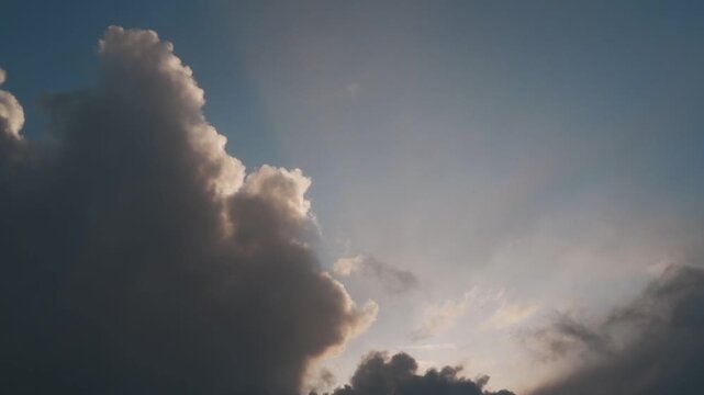 冬の積雲
