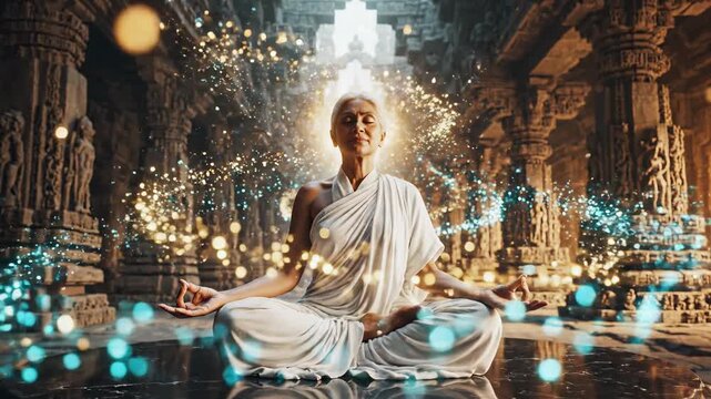 Meditative Serenity - Finding Inner Peace Through Ancient Wisdom.
