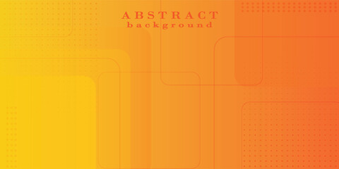 Abstract geometric colorful orange background with simple overlapping shapes and lines, modern design. simple background. design modern.