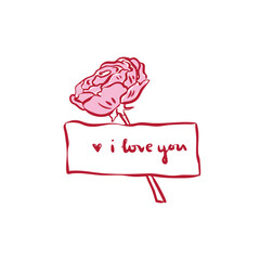 Handmade flower tape art with coquette style