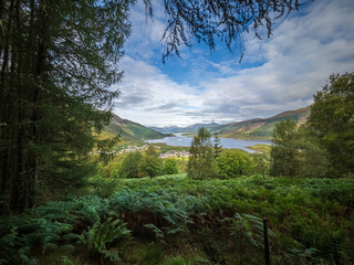 Looking across Loch Leven towards Kinlochleven from Ballachulish