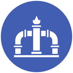 Obraz premium Fracking Icon