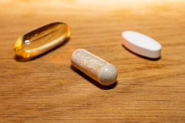 fish oil capsules