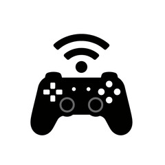 Wireless Gaming Controller Vector Icon