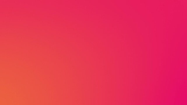 Retro groovy abstract purple to orange liquid gradient color blend animation background with grainy noise effect