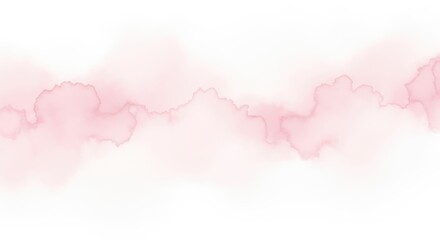 Pink Watercolor Cloud Abstract Background 3
