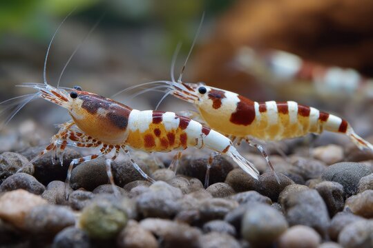 Penaeus vannamei and tiger prawns