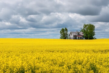 Rural Canola Farm