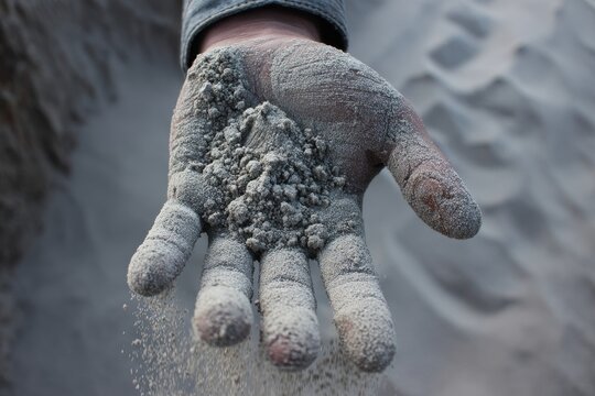 Sand in hand