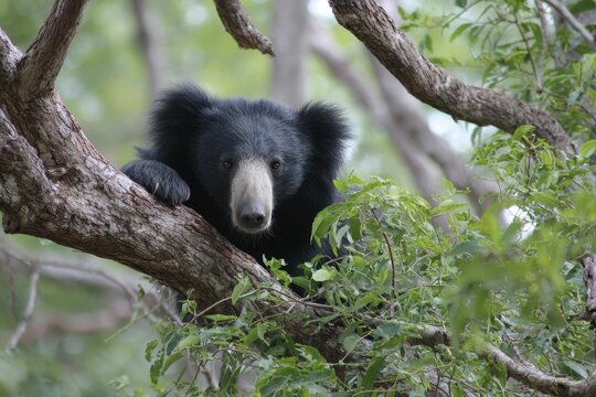 Sloth Bear of Wilpattu Sri Lanka