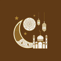 islamic calligraphy of mosque