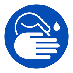 Please sanitize your hands here.