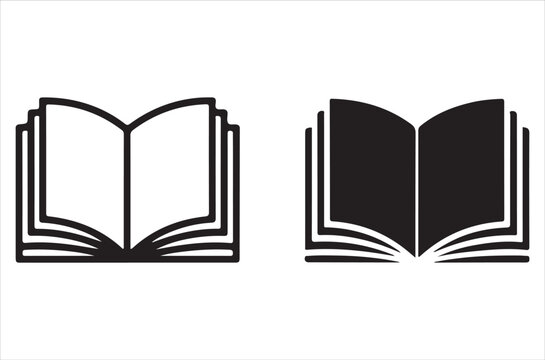 Machine learning icon line art editable stroke and solid collection for app design Graphic icon vector designs illustration Silhouette on white background.