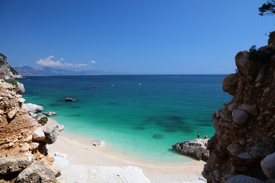Cala Goloritze perfect beach in Sardinia, Italy. Baunei in Ogliastra province of Sardinia island.