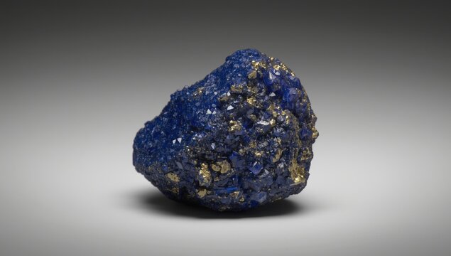 Lapis lazuli mineral specimen from Badakhshan, Afghanistan