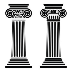 Obraz premium ancient greek columns