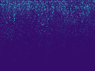 Obraz premium Abstract purple gradient background with sparkling glitter particles. Festive digital backdrop for luxury design, celebration, cosmetics, posters and web. 