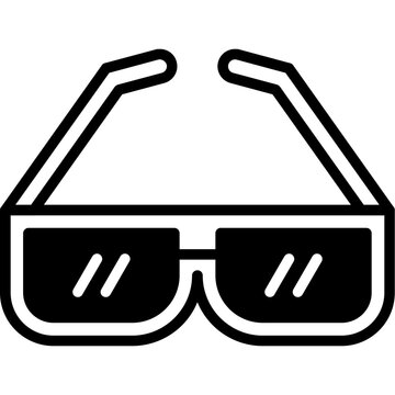 3d Glasses Icon