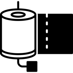 Toilet Paper Icon