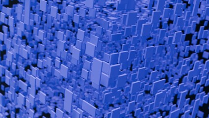 Abstract 3d illustration with layers of planes © JoseVicenteCarratala