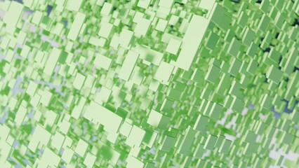 Fototapeta premium Abstract 3d illustration with layers of planes