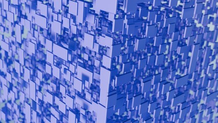 Abstract 3d illustration with layers of planes © JoseVicenteCarratala