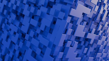 Abstract 3d illustration with layers of planes © JoseVicenteCarratala