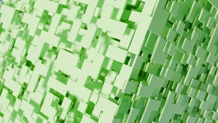 Abstract 3d illustration with layers of planes © JoseVicenteCarratala