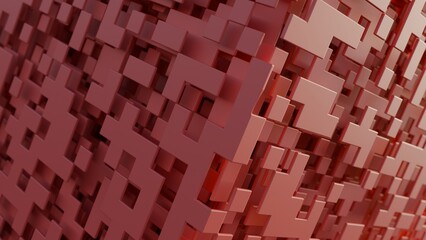 Abstract 3d illustration with layers of planes © JoseVicenteCarratala