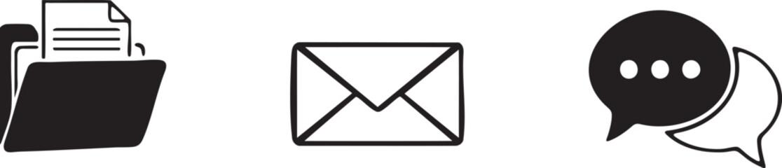 Fototapeta premium Document Portal Company Email Corporate Chat for Business