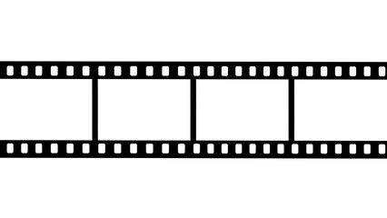 Obraz premium Film strip icon with three frames
